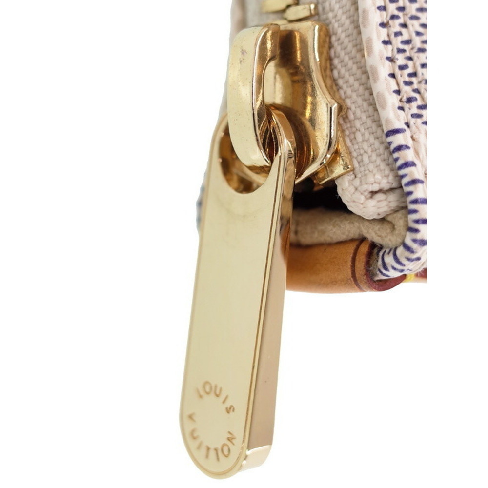 Louis Vuitton Damier Azur White Saleya Tote Bag - Picture 6 of 8